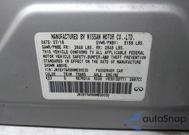 JN1EV7AR9HM830030: 43661099