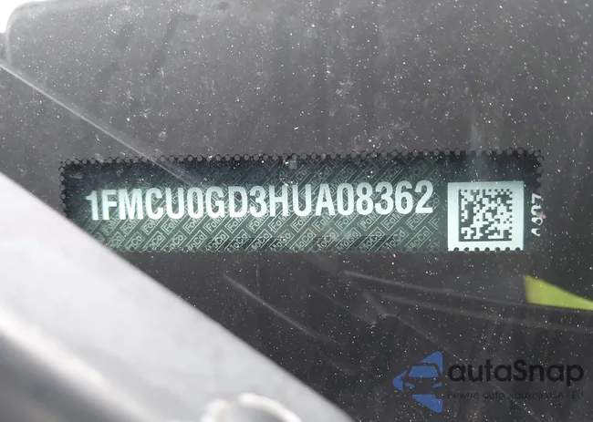 1FMCU0GD3HUA08362: 43662434