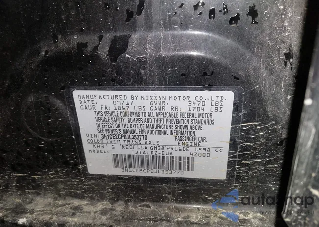 3N1CE2CP0JL353770: 43661814