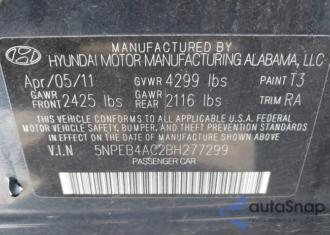 5NPEB4AC2BH277299: 43661821