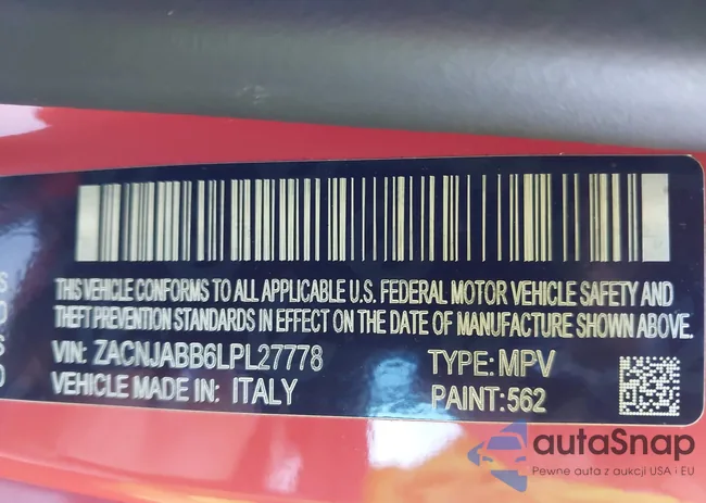 ZACNJABB6LPL27778: 43663524