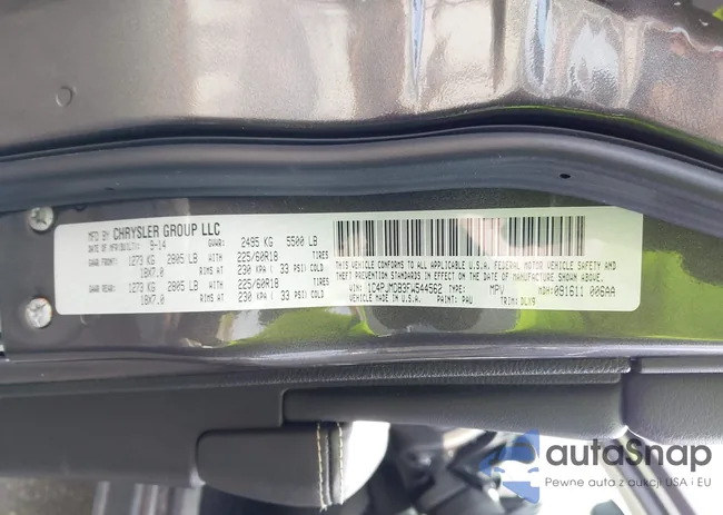 1C4PJMDB3FW544562: 43664226