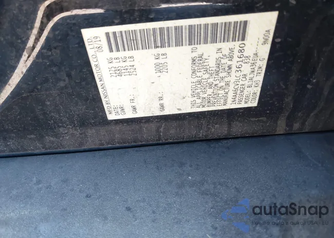 1N4AA6CV3LC361680: 43663874