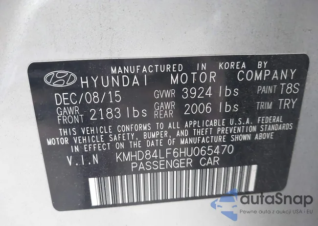 KMHD84LF6HU065470: 43665344