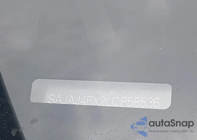 SAJAJ4FX2LCP58536: 43664845