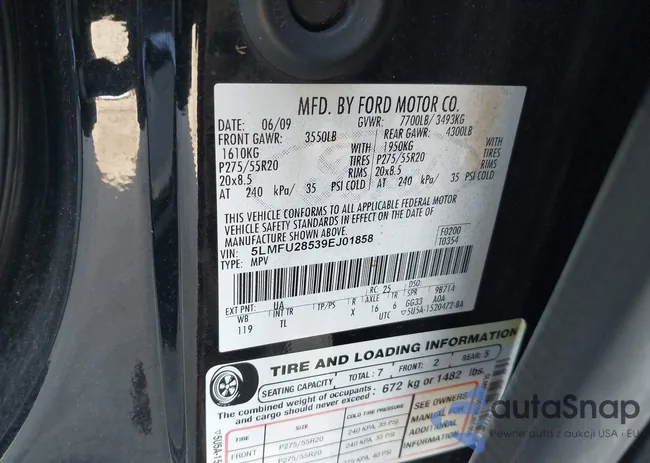 5LMFU28539EJ01858: 43665002