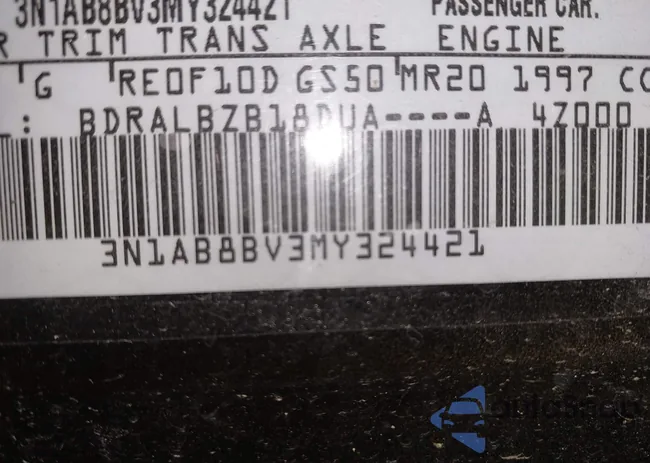 3N1AB8BV3MY324421: 43666463