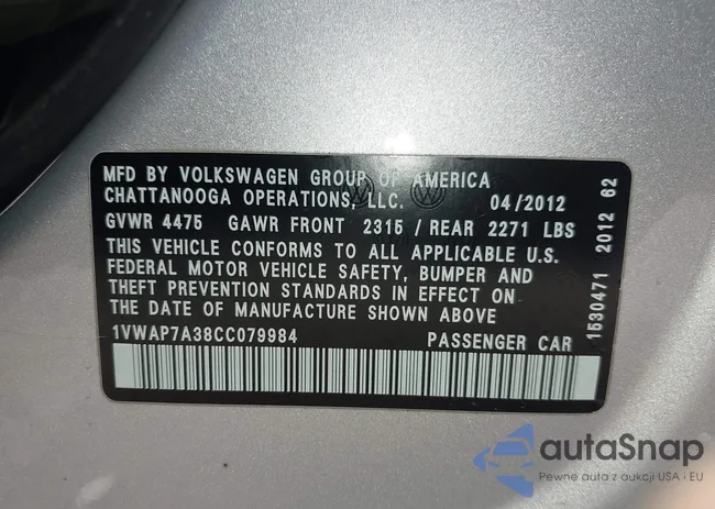 1VWAP7A38CC079984: 43666069