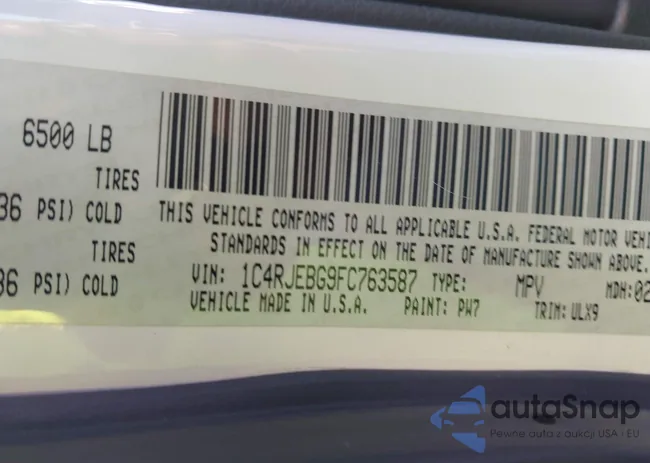 1C4RJEBG9FC763587: 43667196