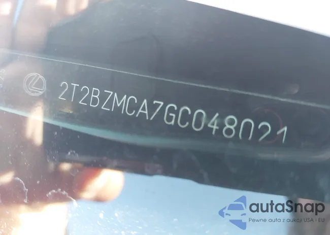 2T2BZMCA7GC048021: 43667774