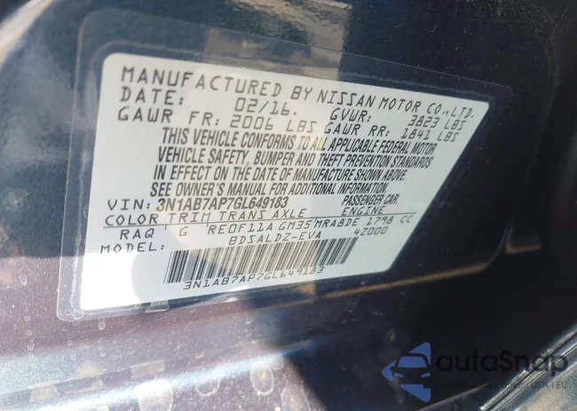 3N1AB7AP7GL649183: 43668450