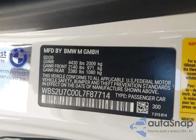 WBS2U7C00L7F87714: 43667905