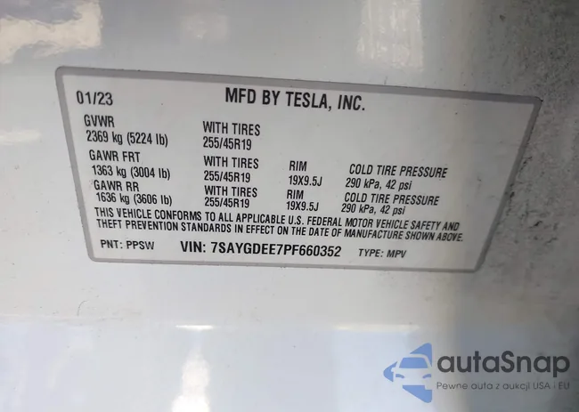 7SAYGDEE7PF660352: 43669178