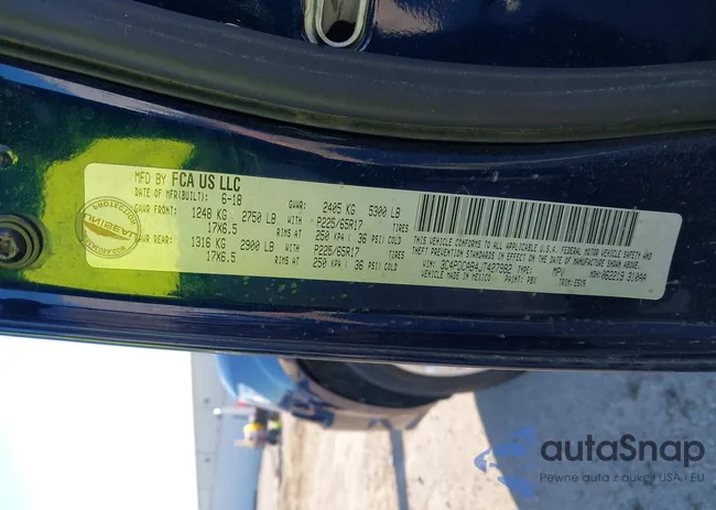 3C4PDCAB4JT427982: 43668910