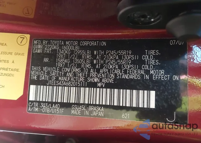 JTEES43A682015111: 43670172