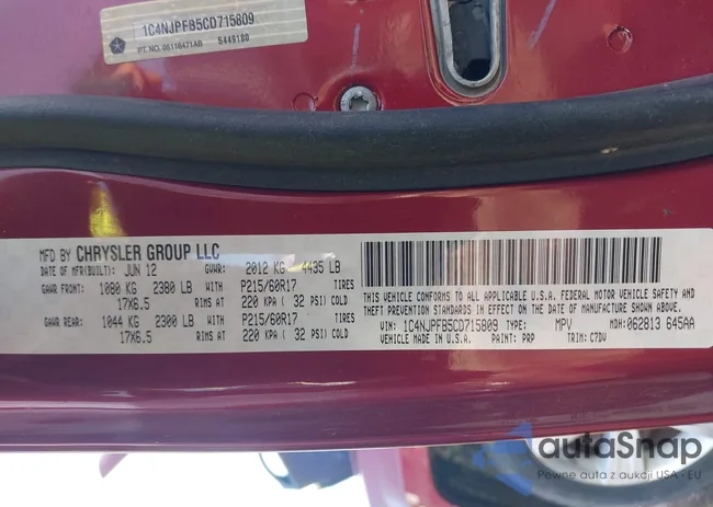 1C4NJPFB5CD715809: 43670259