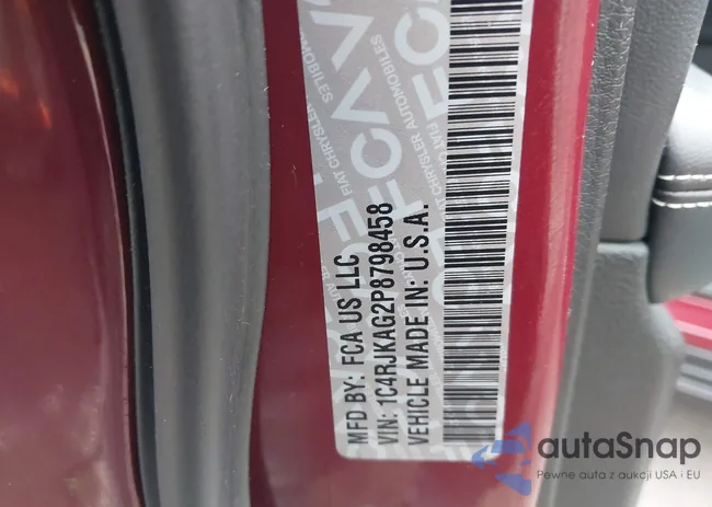 1C4RJKAG2P8798458: 43670288