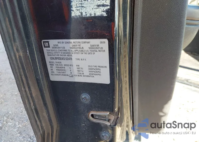 1GNLRFED5AS122478: 43670593