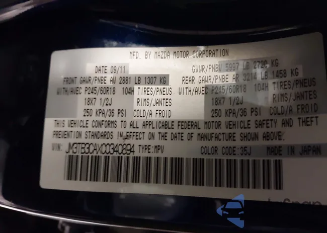 JM3TB3CAXC0340894: 43670649