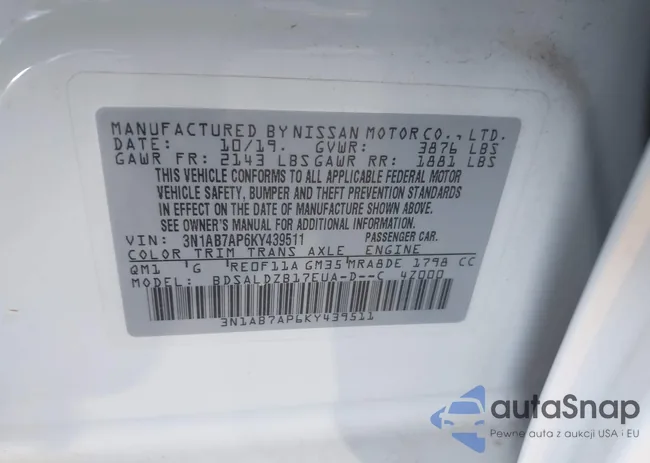 3N1AB7AP6KY439511: 43670720