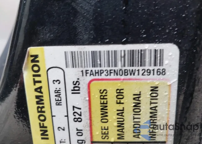 1FAHP3FN0BW129168: 43669832