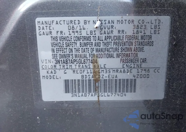 3N1AB7AP5GL677404: 43669963