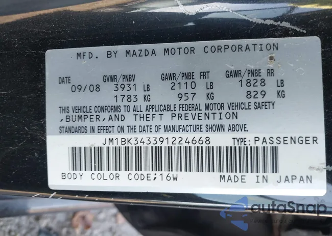 JM1BK343391224668: 43671235