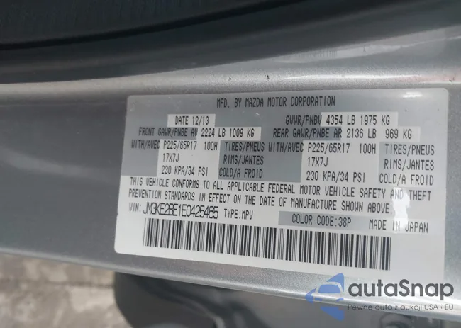 JM3KE2BE1E0425465: 43671435