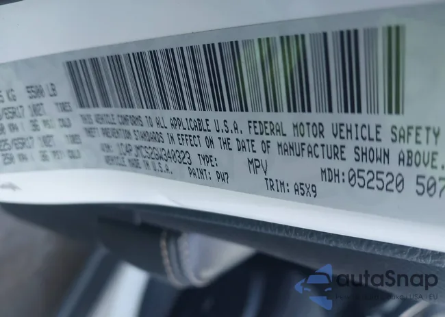 1C4PJMCS2GW340323: 43671446