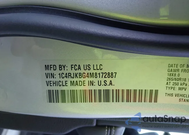 1C4RJKBG4M8172887: 43671656