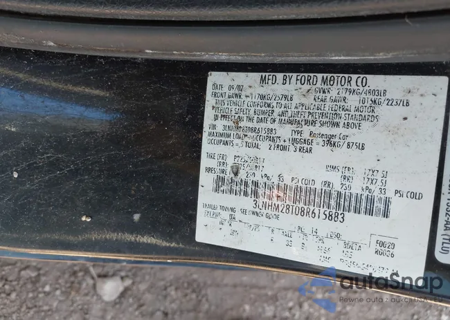 3LNHM28T08R615883: 43671720