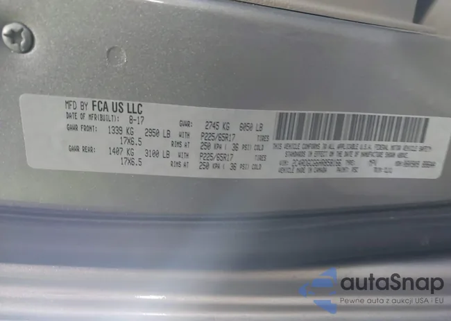 2C4RDGCG6HR858166: 43671775