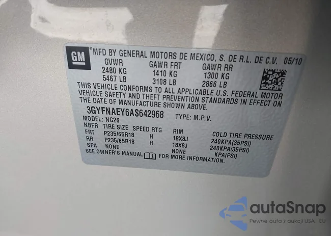 3GYFNAEY6AS642968: 43671904