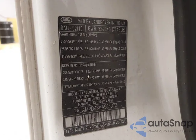 SALAM2D43AA534373: 43672170