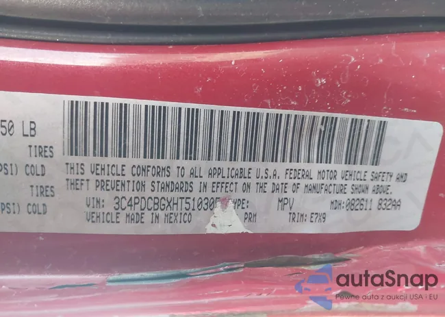 3C4PDCBGXHT510305: 43673618