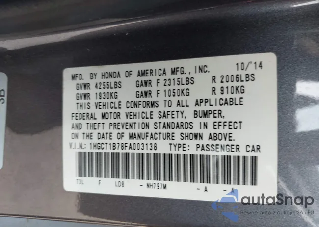 1HGCT1B78FA003138: 43673661