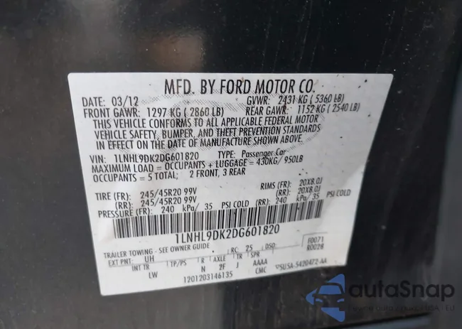 1LNHL9DK2DG601820: 43673671