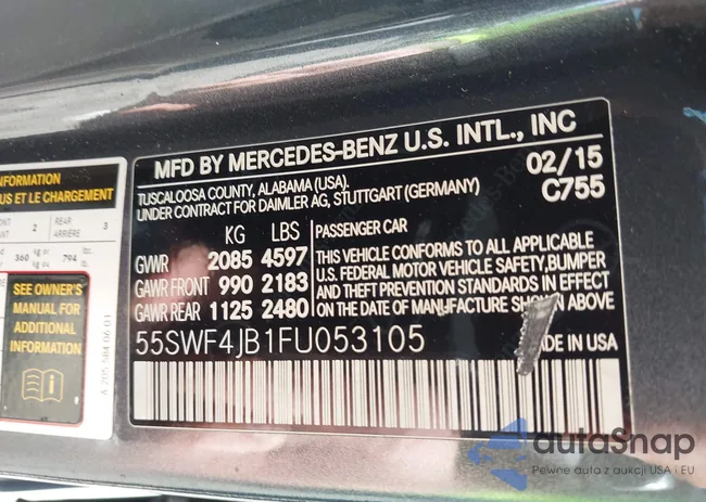 55SWF4JB1FU053105: 43672873