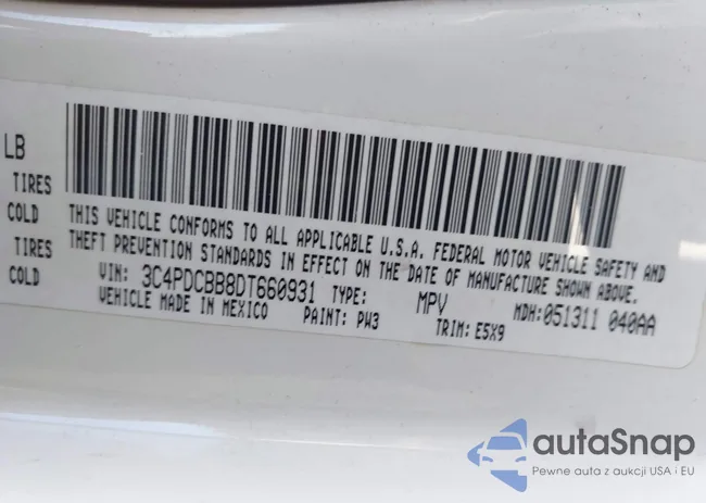 3C4PDCBB8DT660931: 43672893