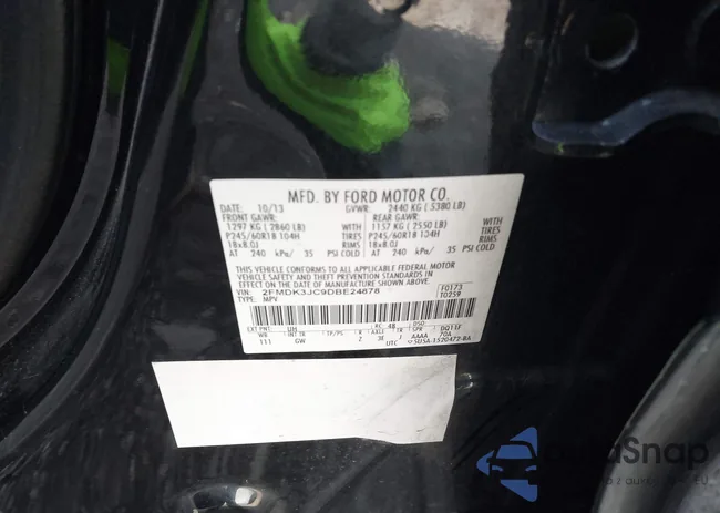 2FMDK3JC9DBE24878: 43674350