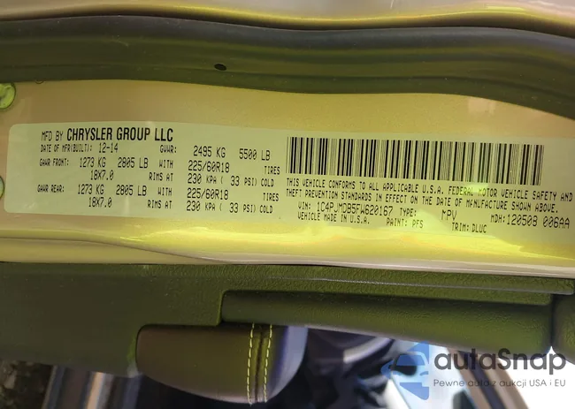 1C4PJMDB5FW620167: 43673954