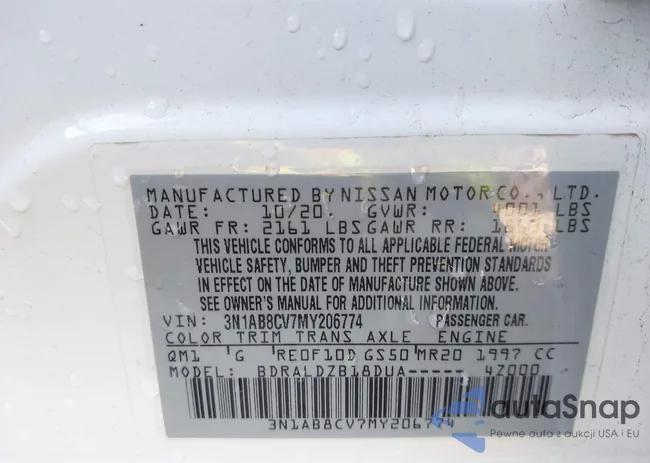 3N1AB8CV7MY206774: 43675281