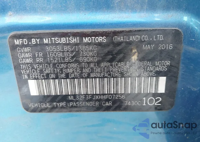 ML32F3FJXHHF07256: 43674794