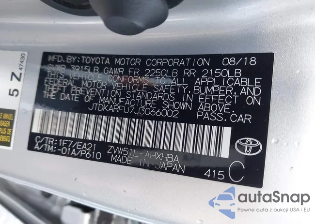 JTDKARFU7J3066002: 43674796