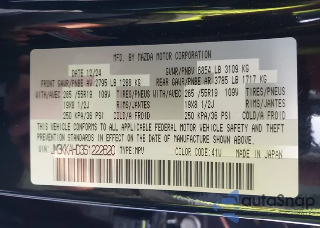 JM3KKAHD3S1222620: 43676533