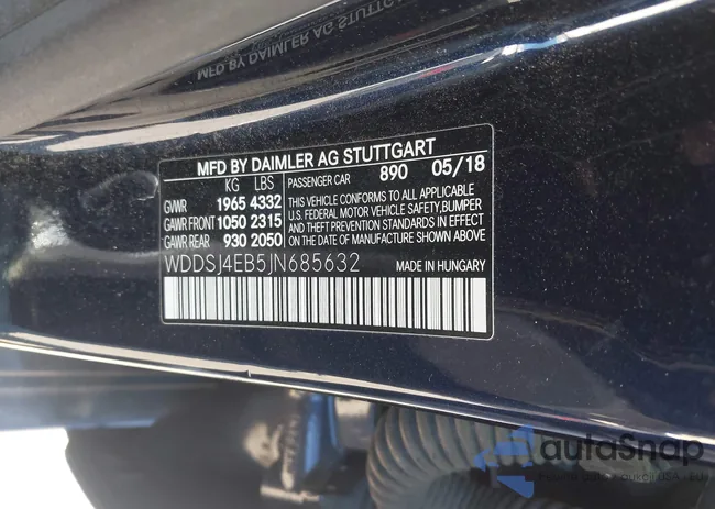 WDDSJ4EB5JN685632: 43676648