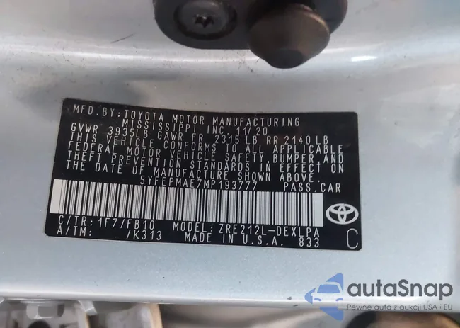 5YFEPMAE7MP193777: 43676726