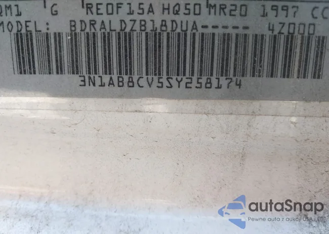 3N1AB8CV5SY258174: 43677338