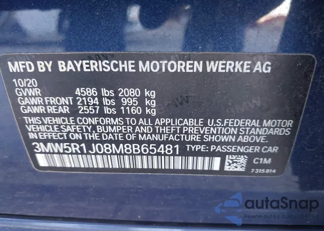 3MW5R1J08M8B65481: 43678702