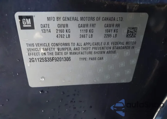 2G1125S35F9201306: 43677749